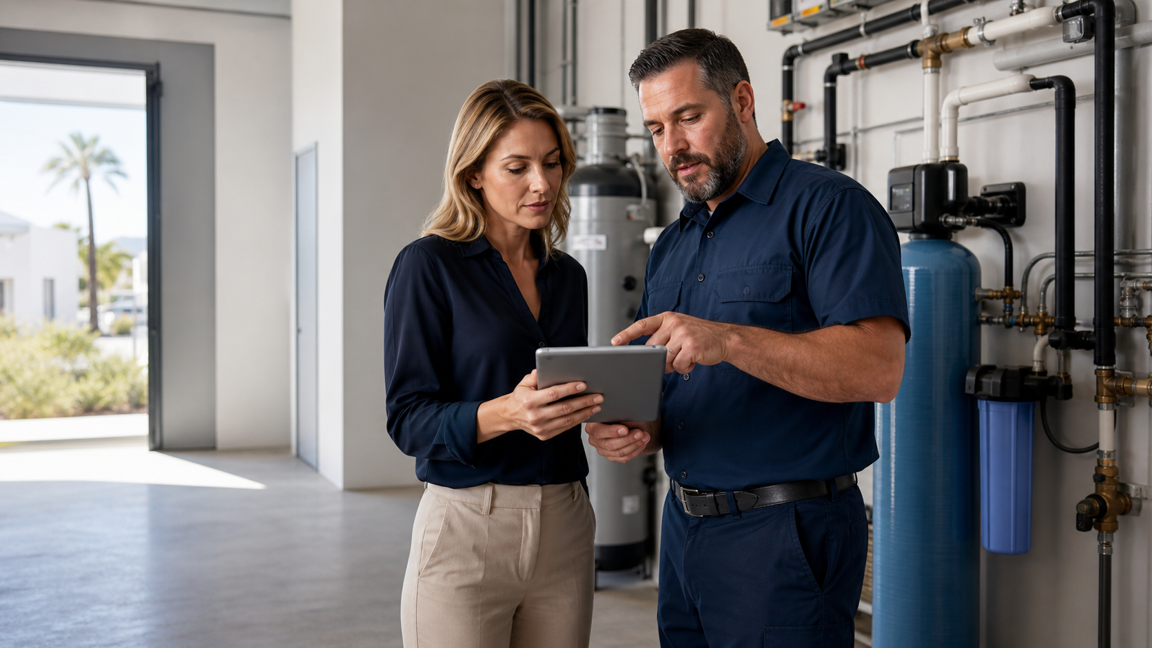New Flow Plumbing field support for Home Plumbing Care Plans for Valley and LA County Residents