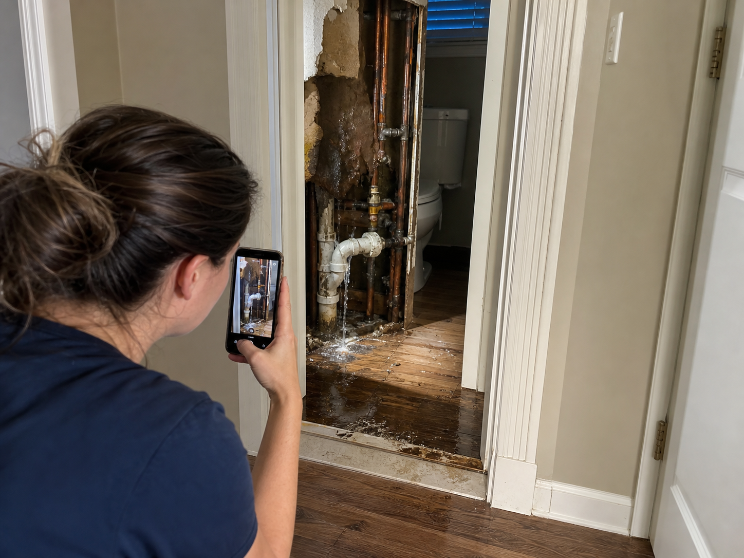 Record access and visible damage