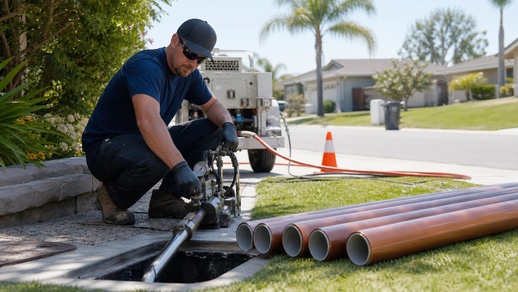 New Flow Plumbing pipe bursting service