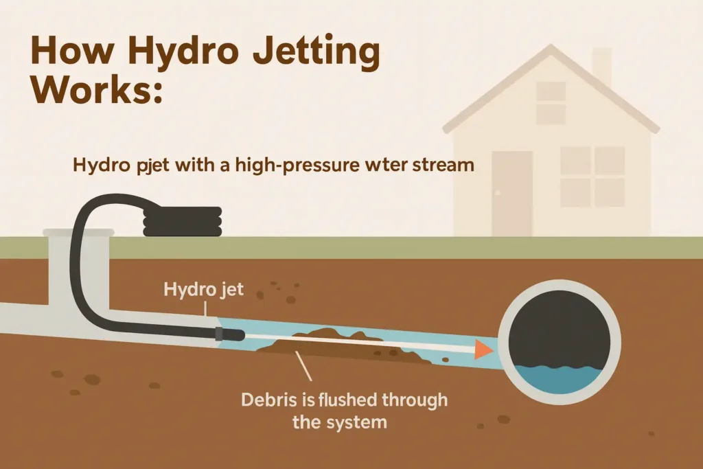 How Does Hydro Jetting Work?